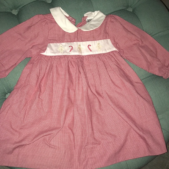nursery rhyme smocked dress